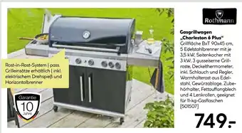 BayWa Rothmann Gasgrillwagen ,,Charleston 6 Plus" Angebot