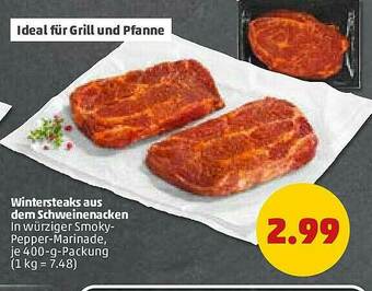 PENNY Wintersteaks Aus Dem Schweinenacken Angebot