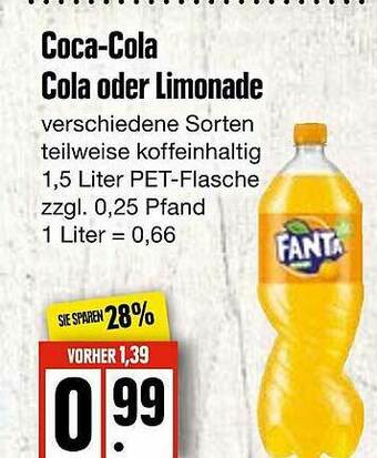 Edeka Frischemarkt Coca-cola Cola Oder Limonade Angebot