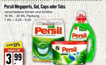 Edeka Frischemarkt Persil Megaperls, Gel, Caps Oder Tabs Angebot