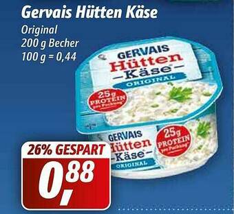 Simmel Gervais Hütten Käse Angebot