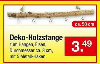 Zimmermann Deko-holztange Angebot