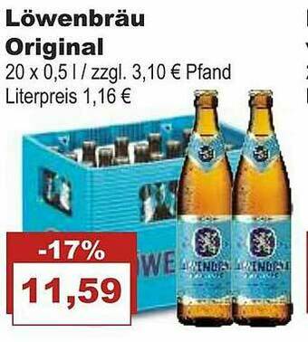 Bilgro Löwembräu Original Angebot