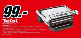 MediaMarkt Tefal GC705D Optigrill Kontaktgrill Angebot