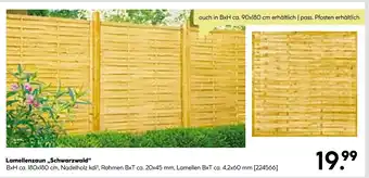 BayWa Lamellenzaun,,Schwarzwald" Angebot
