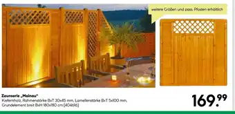 BayWa Zaunserie,,Mainau" Angebot