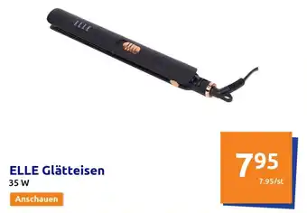 Action ELLE Glätteisen Angebot