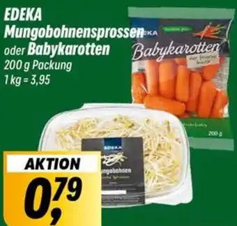 Simmel EDEKA Mungobohnensprossen oder Babykarotten 200g Packung Angebot