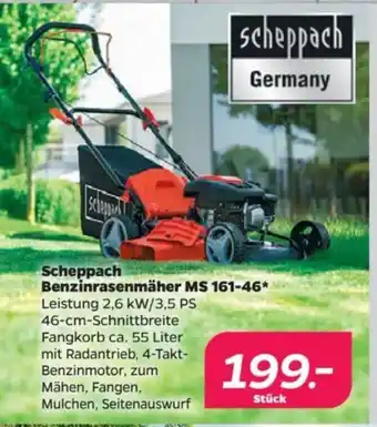 NETTO scheppach Benzinrasenmäher MS 161-46 Angebot