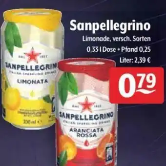 Getränke Hoffmann San Pellegrino Limonade 0,33L Angebot