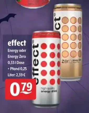 Getränke Hoffmann Effect Energy oder Energy Zero 0,33L Angebot