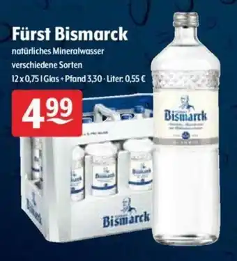 Getränke Hoffmann Fürst Bismarck 12x0,75L Angebot