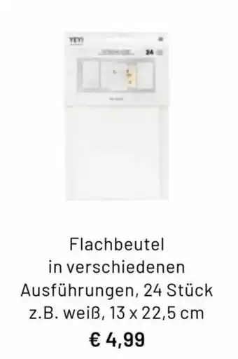 Idee Creativmarkt Flachbeutel Angebot