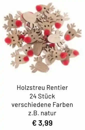 Idee Creativmarkt Holztreu Rentier Angebot