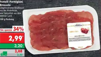 L. STROETMANN GROSSMARKT Fratelli Parmigiani Bresaola 100g Angebot