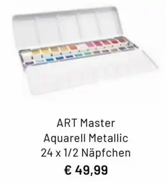 Idee Creativmarkt ART Master Aquarell Metallic Angebot