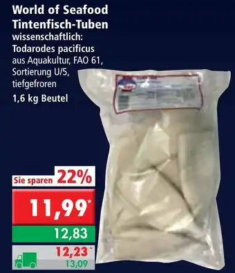 L. STROETMANN GROSSMARKT World of Seafood Tintenfisch Tuben 1,6kg Beutel Angebot