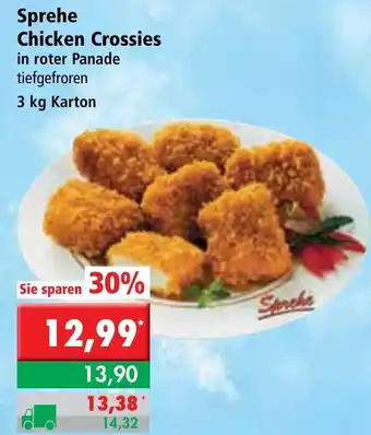 L. STROETMANN GROSSMARKT Sprehe Chicken Crossies in roter Panade 3kg Angebot