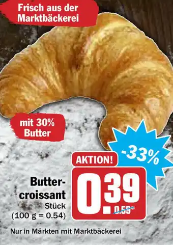 Hit Buttercroissant Angebot