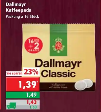 L. STROETMANN GROSSMARKT Dallmayr kaffeepads Angebot