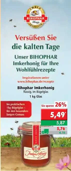 L. STROETMANN GROSSMARKT Bihophar Imkerhonig Angebot