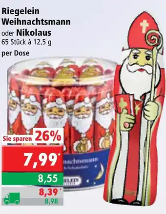 L. STROETMANN GROSSMARKT Riegelein Weihnachstmann oder Nikolaus Angebot