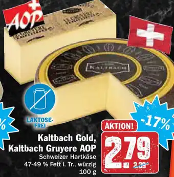 Hit Kaltbach Gold, Kaltbach Gruyere AOP 100g Angebot