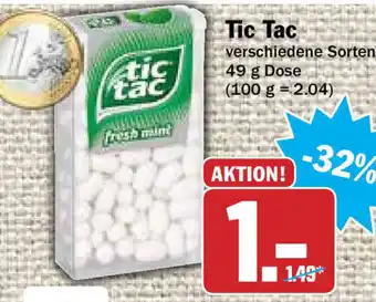 Hit Tic Tac 49g Angebot