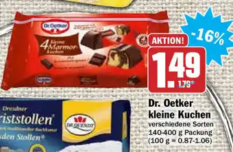 Hit Dr. Oetker Kleine Kuchen 140-400g Angebot