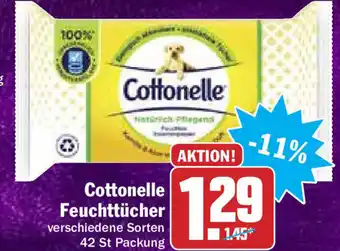 Hit Cottonelle Feuchttücher Angebot