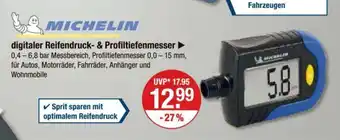 V Markt MICHELIN digitaler Reifendruck- & Profiltiefenmesser Angebot