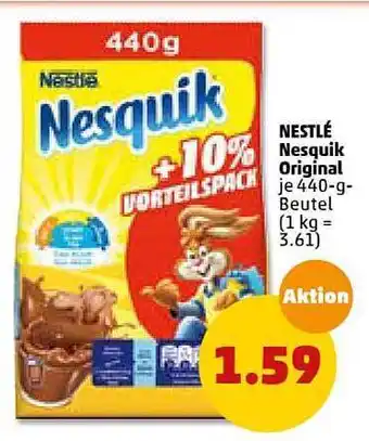 PENNY Nestlé Nesquik Original 440g Beutel Angebot