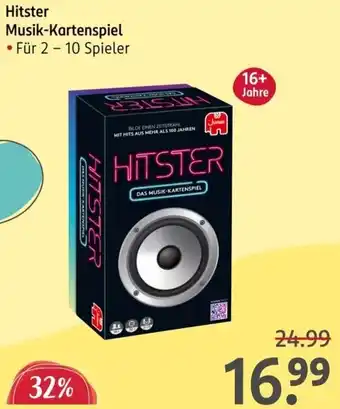 Rossmann Hitster Musik-Kartenspiel Angebot