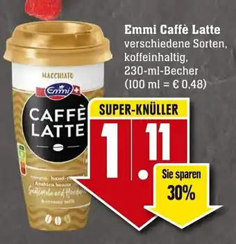 Edeka Neukauf Emmi Caffè Latte 230ml Becher Angebot