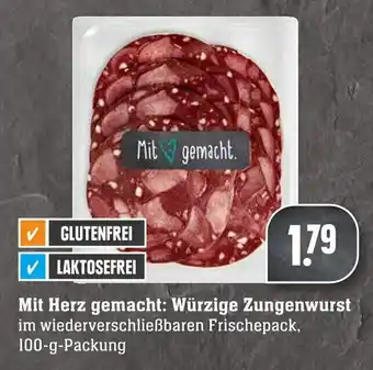 Edeka Neukauf Würzige Zungenwurst 100g Angebot