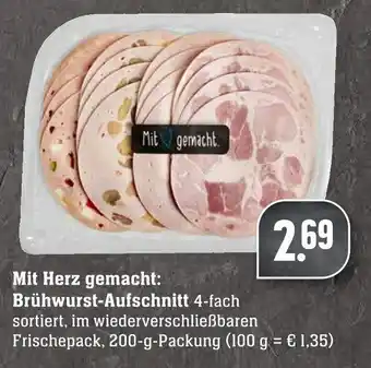 Edeka Neukauf Brühwurst Aufschnitt 200g Angebot