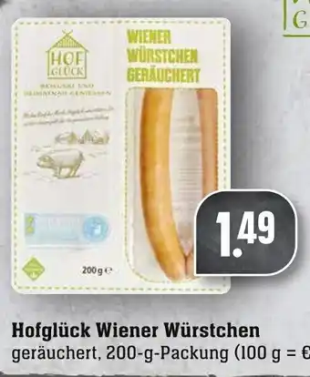 Edeka Neukauf Hofglück Wiener Würstchen 200g Angebot