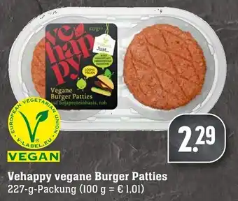 Edeka Neukauf Vehappy vegane Burger Patties 227g Angebot