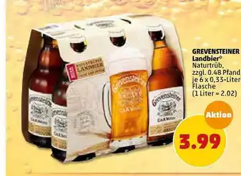 PENNY Grevensteiner Landbier 6x0,33L Angebot