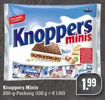 Edeka Neukauf Knoppers Minis 200g Angebot