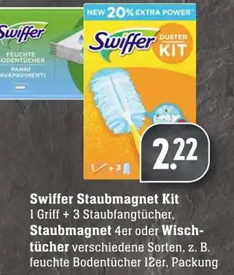 Edeka Neukauf Swiffer Staubmagnet Kit, Staubmagnet oder Wischtücher Angebot