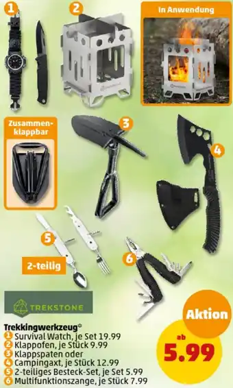 PENNY TREKSTONE Trekkingwerkzeug Angebot