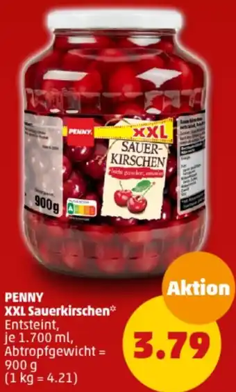 PENNY PENNY XXL Sauerkirschen 1.700 ml Angebot