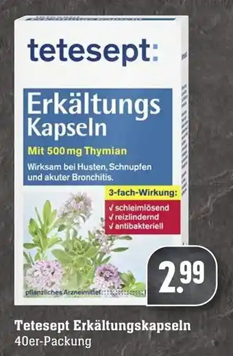 Edeka Neukauf Tetesept Erkältungskapseln Angebot