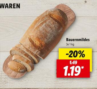 Lidl Bauernmildes Angebot