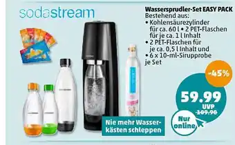 PENNY Sodastream Wassersprudler-set Easy Pack Angebot