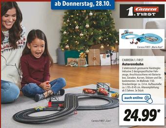 Lidl Carrera 1. first autorennbahn Angebot