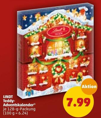 PENNY Lindt teddy-adventskalender Angebot