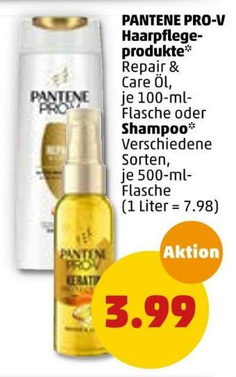 PENNY Pantene pro-v repair & care öl oder shampoo Angebot