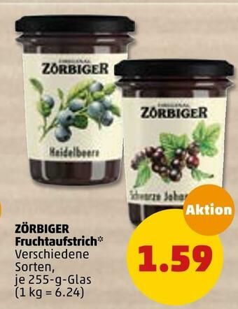 PENNY Zörbiger fruchtaufstrich Angebot